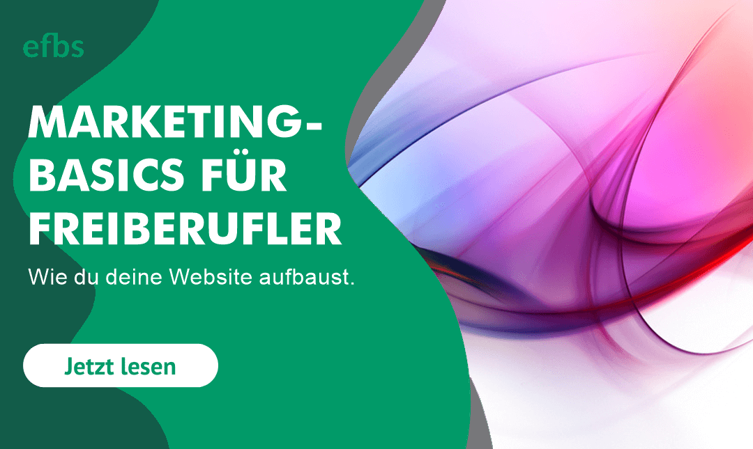 Marketing Basics für Freiberufler - Website - efbs